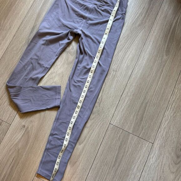 Athleta Girl high rise chit chat shine tight Purple leggings youth size XXL - Picture 7 of 9